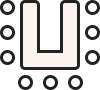 U-alakú elrendezés