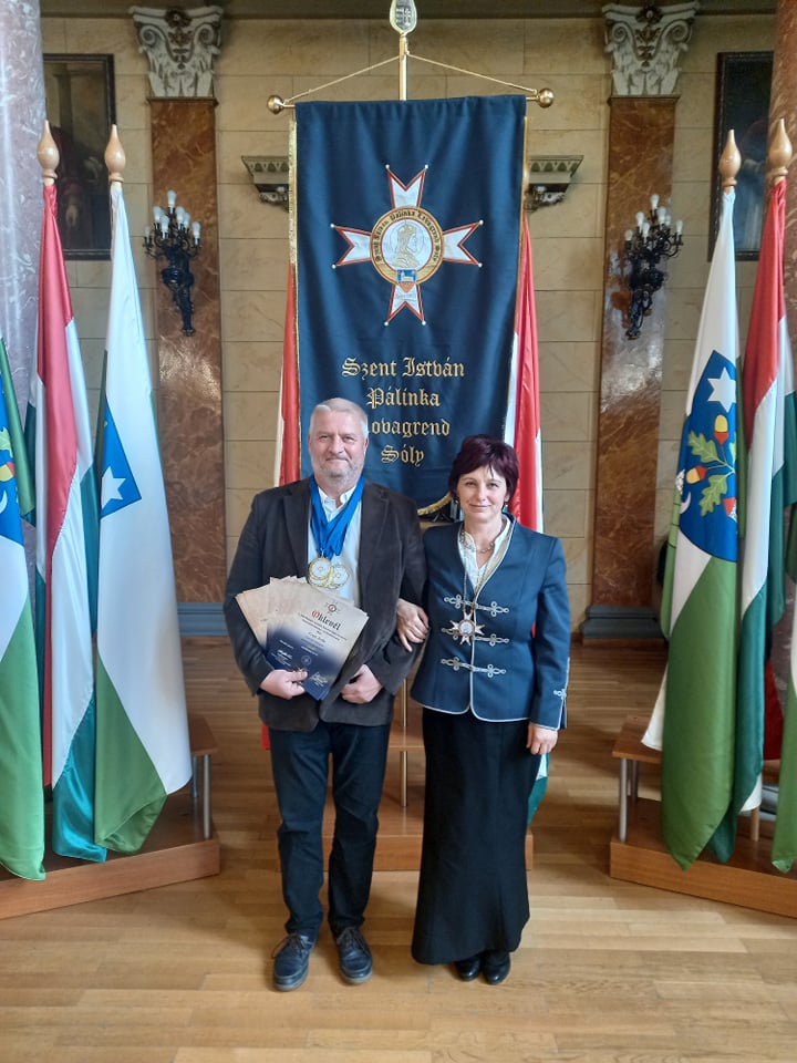 Újabb pálinka sikerek a nagykőrösi Csapó Attilától!