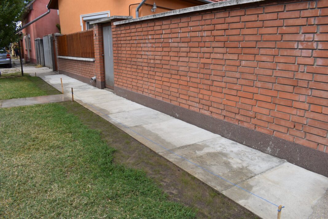 2025. évi lakossági járdaépítés pályázati felhívása